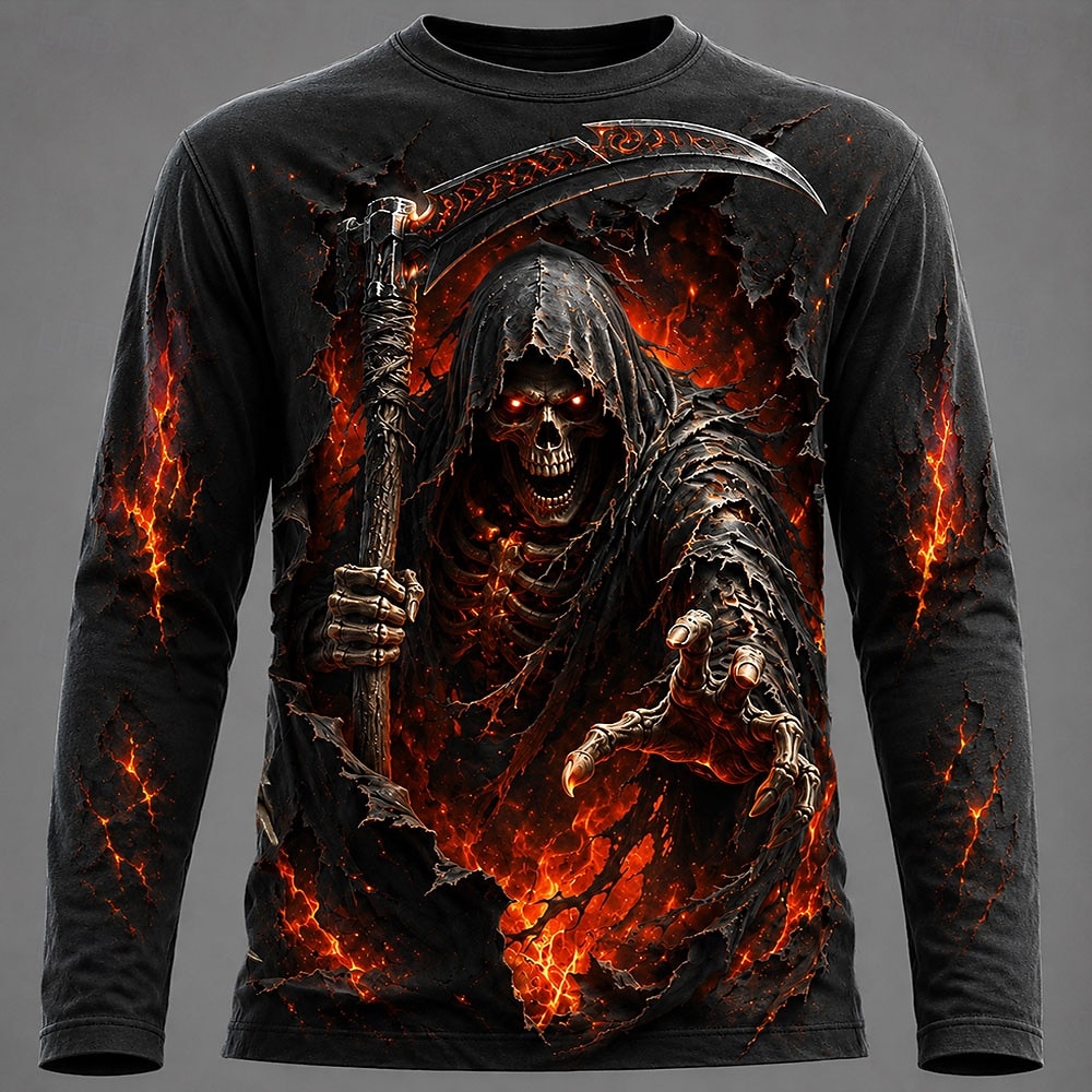 Cadılar Bayramı Erkek 3D Grafi - Tee Graphic Print incelemesi ve fiyatı