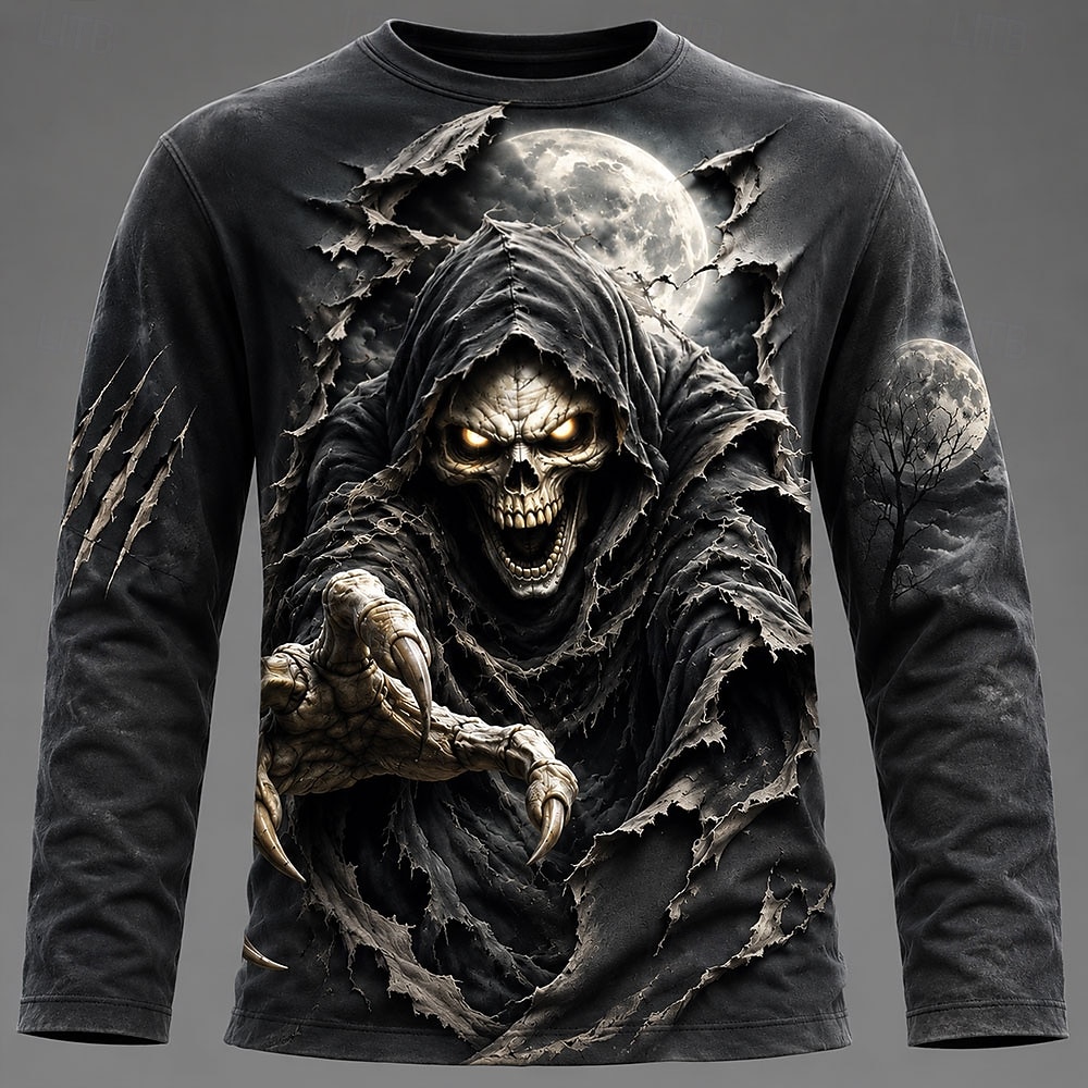 Cadılar Bayramı Erkek 3D Grafi - Tee Graphic Print incelemesi ve fiyatı