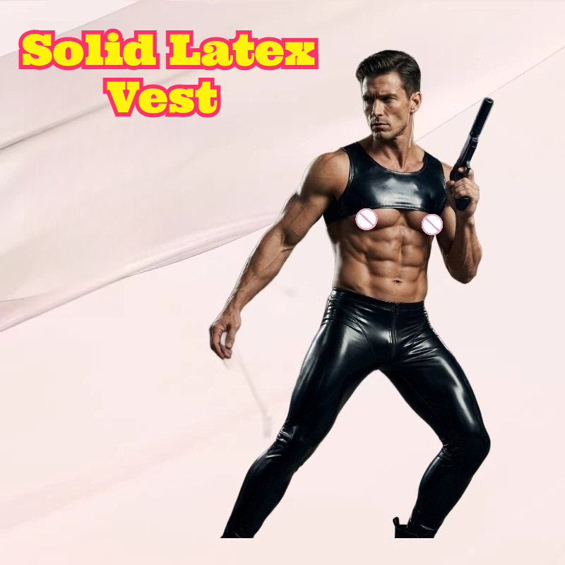 Sıkı Lateks Yelek Kısa Atlet K - Tank Top Muscle incelemesi ve fiyatı