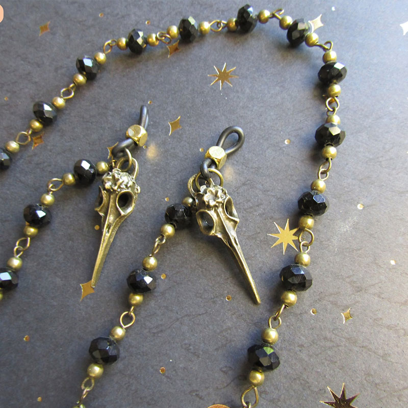 Gotik Süslü Raven Bildirimi Gö - Sunglass Retainer Cord incelemesi ve fiyatı