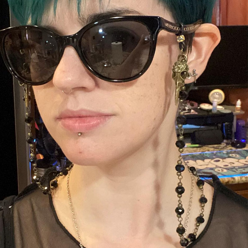 Gotik Süslü Raven Bildirimi Gö - Sunglass Retainer Cord incelemesi ve fiyatı