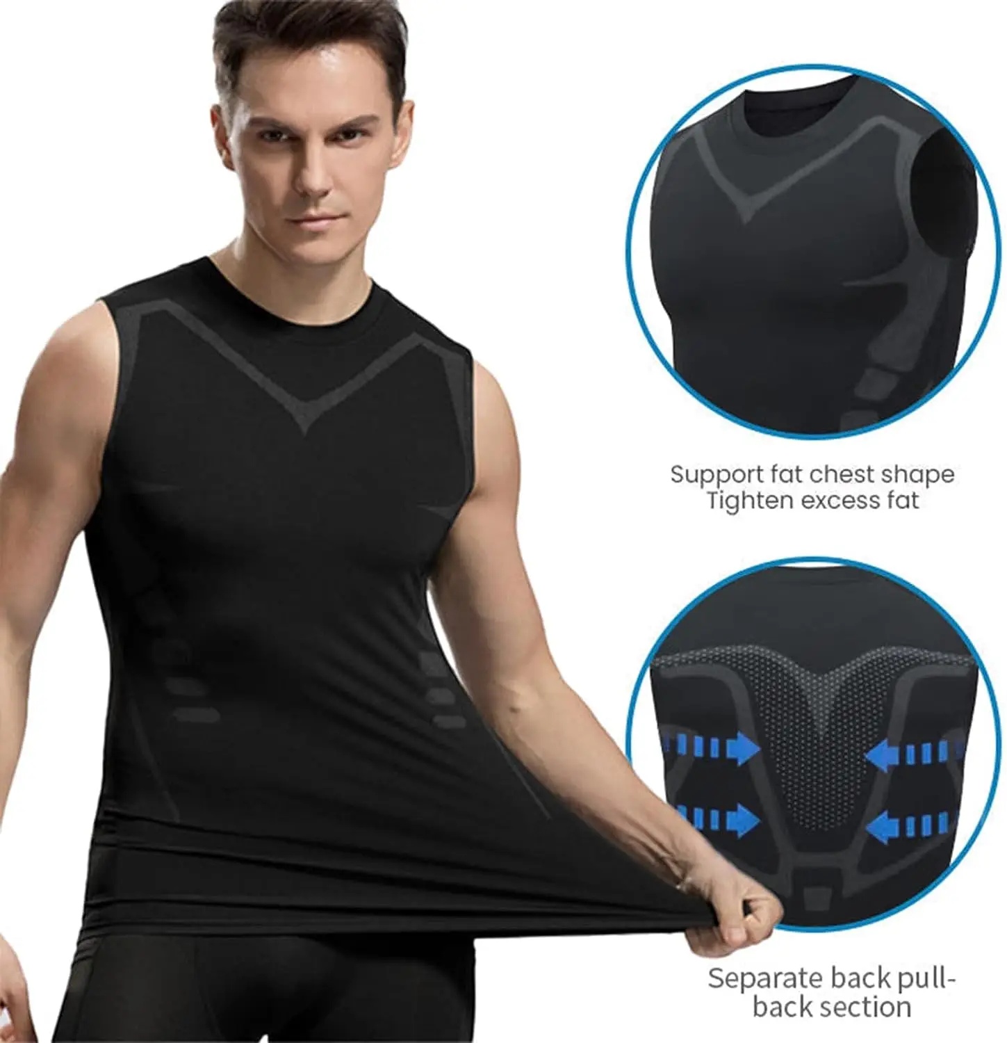 Yeni Erkek Kompresyon Atleti E - Tank Top Muscle incelemesi ve fiyatı